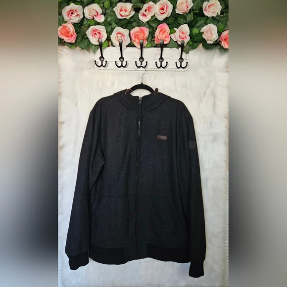 Billabong Classic Longline Winter Wool Jacket - Picture 1 of 8